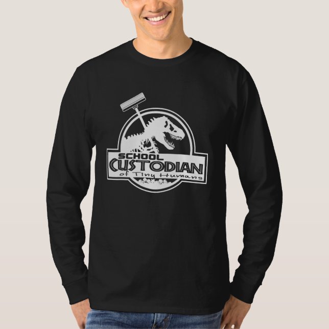 School Custodian Of Tiny Humans  Back To School Ja T-Shirt (Vorderseite)