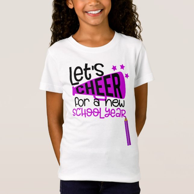 School Girls' Fine Jersey T - Shirt (Vorderseite)