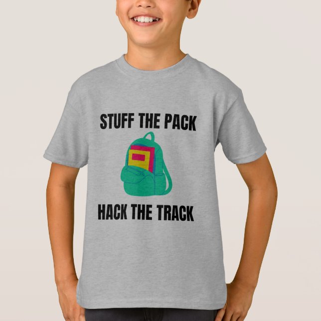SCHOOL HACK ATTACK T-Shirt (Vorderseite)