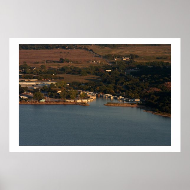 School House Slough, Lake Lawtonka Poster (Vorne)