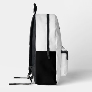 School is not my life - bag bedruckter rucksack