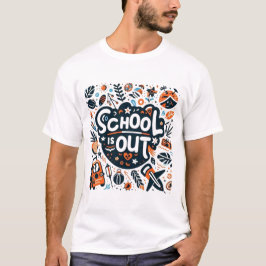 School Is Out Summer Vacation Playtime T-Shirt