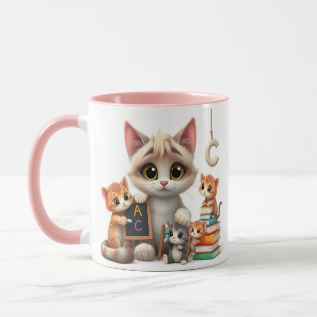 School Kittens Studium Buddy Tasse (Links)