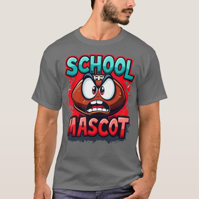 School Mascot Americain T-Shirt (Vorderseite)