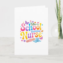 School Nurse Greeting Card
