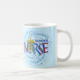 School Nurse Motto Kaffeetasse