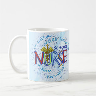 School Nurse Motto Kaffeetasse