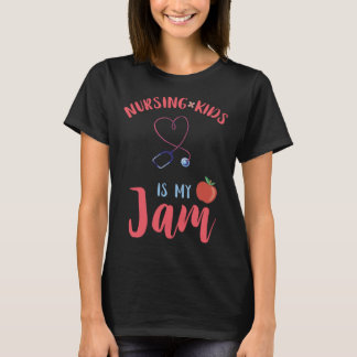 School Nurse Nursing Kids Jam Medical Nursing Nurs T-Shirt