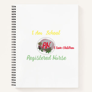 School Nurse Spiral Notebook Notizbuch