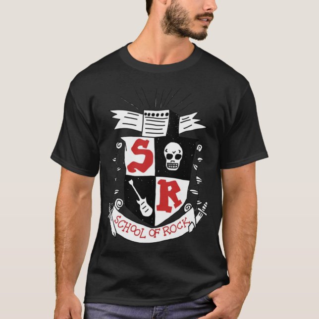 School of Rock retro T-Shirt (Vorderseite)