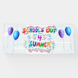School’s Out for Summer Banner