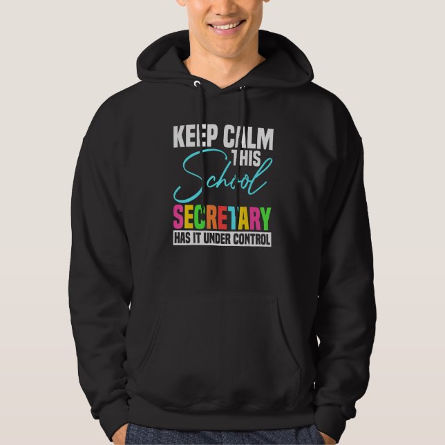 School Secretary u2013 Professional Administration Hoodie (Vorderseite)