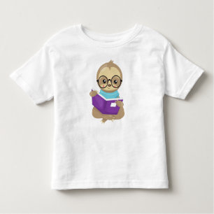 School Sloth, Niedlich Sloth, Baby Sloth, Brille Kleinkind T-shirt