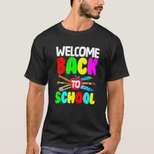 School Welcome Back To School T-Shirt