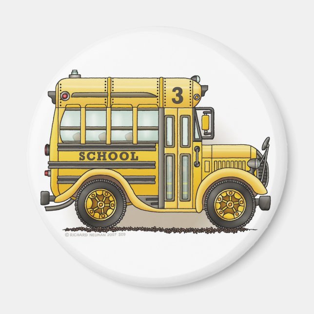 Schoolbus Magnete (Vorne)