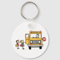 Schoolbus Schlüsselanhänger
