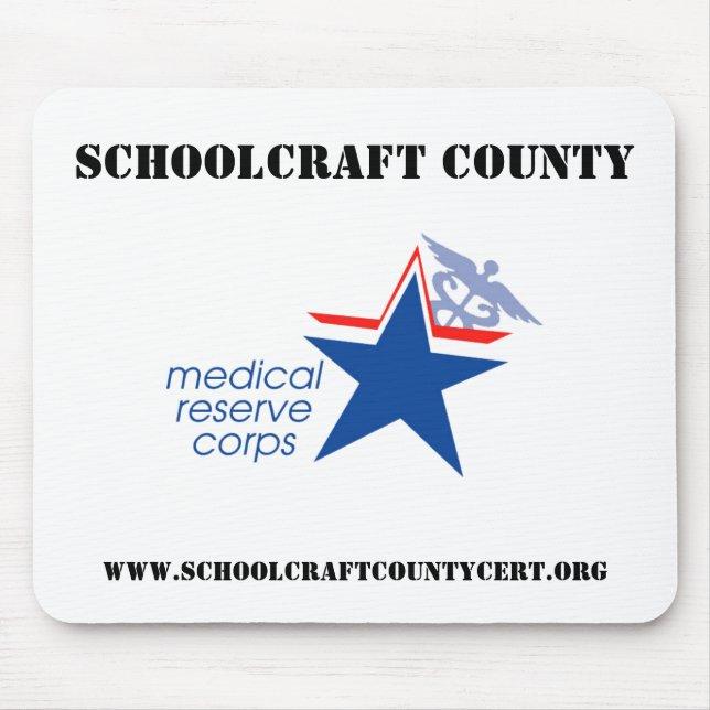 Schoolcraft County MRC Mousepad (Vorne)
