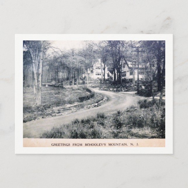 Schooley's Mountain, New Jersey, Vintag Postkarte (Vorderseite)