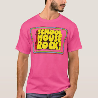 Schoolhouse Rock 70er Retro Title Bars T-Shirt