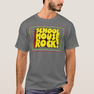 Schoolhouse Rock 70er Retro Title Bars T-Shirt