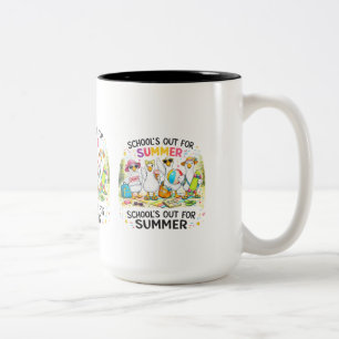 School's Out For Summer Enten Tasse Lustiger Leh