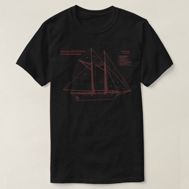 Schooner 1894 T-Shirt (Design vorne)