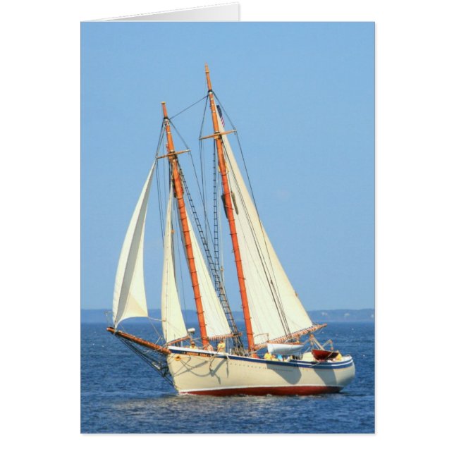 Schooner American Eagle segeln (Vorne)