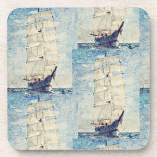 Schooner Getränkeuntersetzer