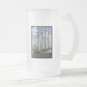 Schooner-mattierte Bier-Tasse Mattglas Bierglas
