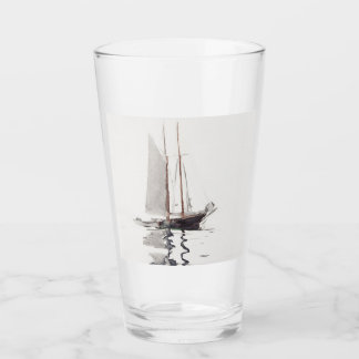 Schöoner mit zwei Masten mit Dory von Winslow Home Glas