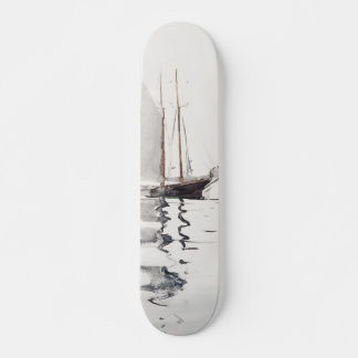 Schöoner mit zwei Masten mit Dory von Winslow Home Skateboard
