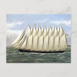 Schooner Thomas W Lawson 1900er Postkarte