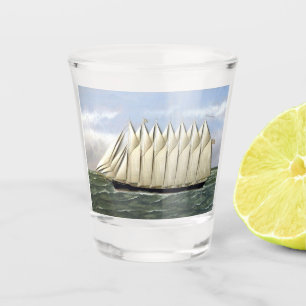 Schooner Thomas W Lawson 1900er Schnapsglas