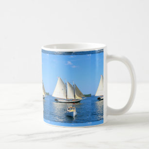 Schooners und Hummerboots-Tasse Tasse