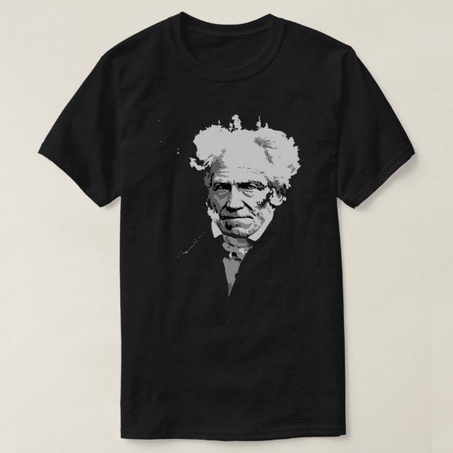 Schopenhauer T-Shirt (Design vorne)