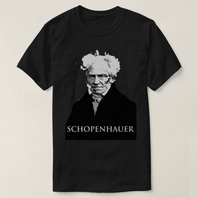 Schopenhauer T-Shirt (Design vorne)