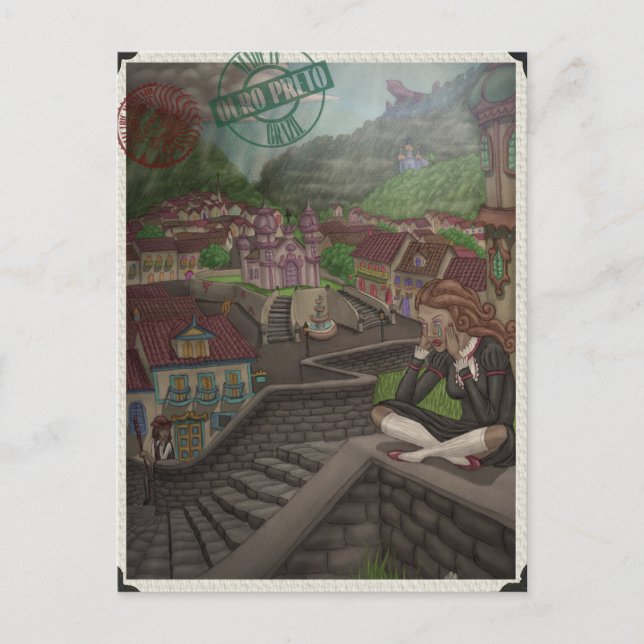 Schöpfer magischer Tränen von Ordovich Postkarte (Vorderseite)