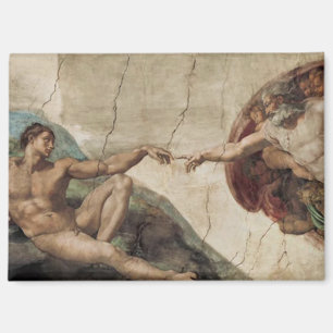 Schöpfung Adams, Michelangelo, Magnet