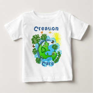 Schöpfungsverantwortung Die Erde mit allen Geschöp Baby T-shirt
