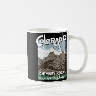 Schornstein Fels Colorado San Juan Rocky Mountains Kaffeetasse