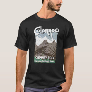Schornstein Fels Colorado San Juan Rocky Mountains T-Shirt
