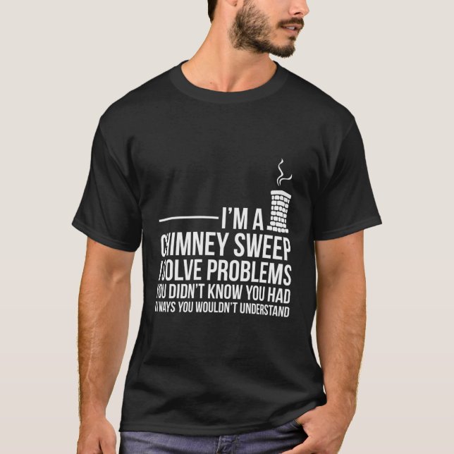 Schornsteinfall-Problem lösen beängstigend T-Shirt (Vorderseite)