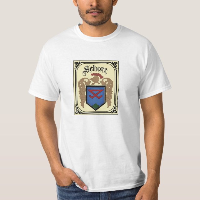 Schorr-Wappen-Zentrum (men) T-Shirt (Vorderseite)