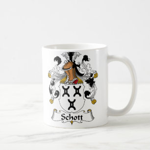 Schott Familienwappen Tasse
