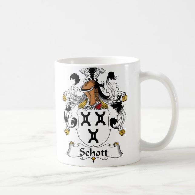 Schott Familienwappen Tasse (Rechts)