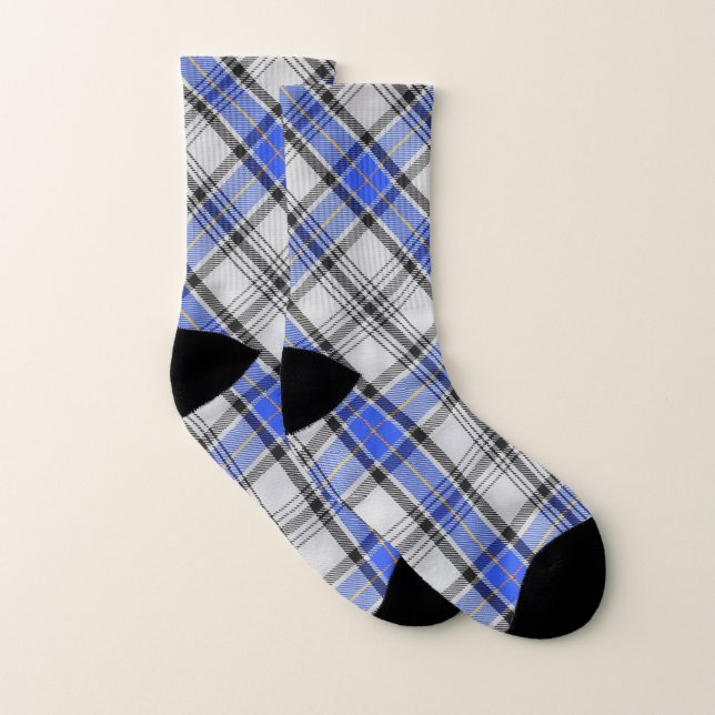 Schotte-Art-Clan Hannay Tartan kariert Socken (Paar)