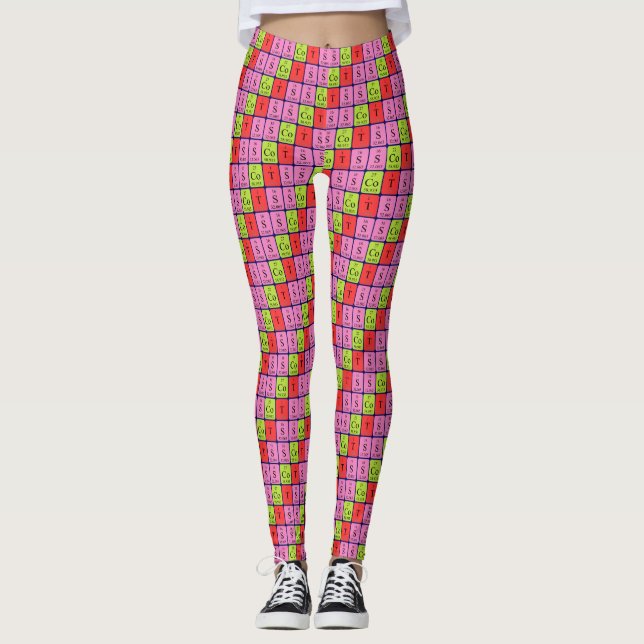 Schotte patriotische periodische Leggings (1) (Vorderseite)