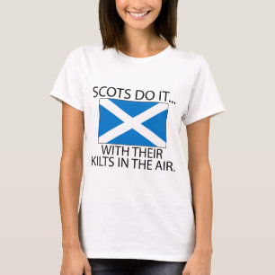 Schotte tun es... Mit ihren Kilometern in der Luft T-Shirt
