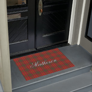 Schotte-Vista-Clan Matheson Tartan kariert Fußmatte