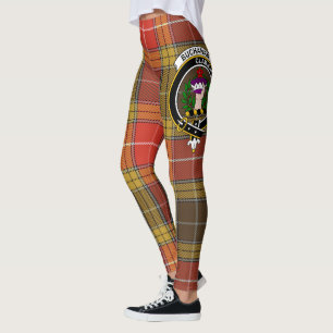 Schotten Clan Buchanan Altes Set Verwitterter Kamm Leggings